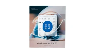 Windows 11 V76, a book about the operating and programming process on a tablet